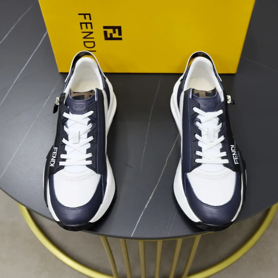 Men's men's shoes 290🔥Brand: FENDI Size: 38-44 (45, 46 customized) Grade: Original quality High version Material: Imported cowhide ➕ High-quality and comfortable lining Original lightweight non-slip outsole Style category: Travel Fashion casual shoes Versatile trend